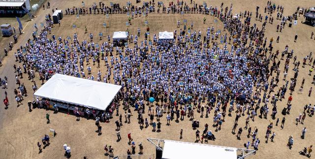 An attempt by the city to break the world record for the largest gathering of people with one name