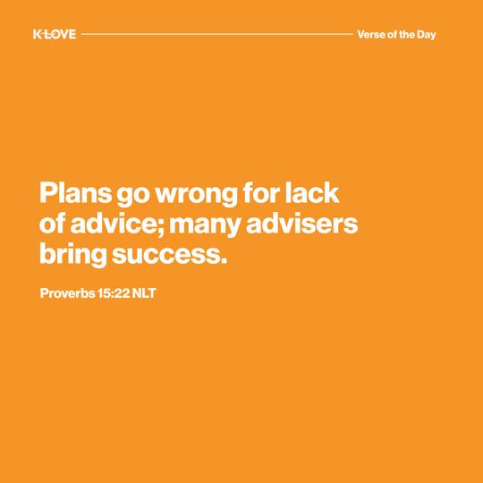 Plans go wrong for lack of advice; many advisers bring success.