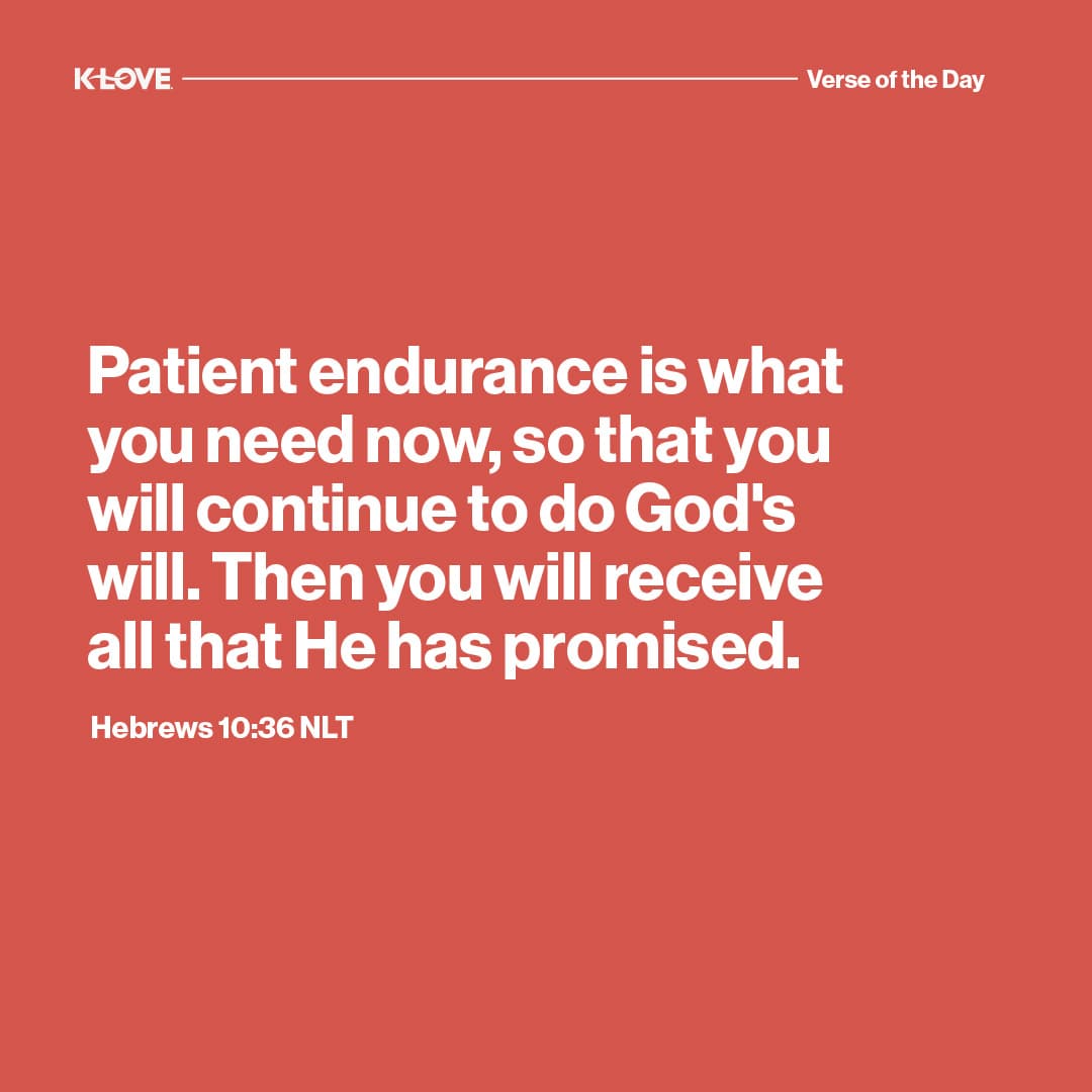 KLOVE's Verse of the Day Positive Encouraging KLOVE