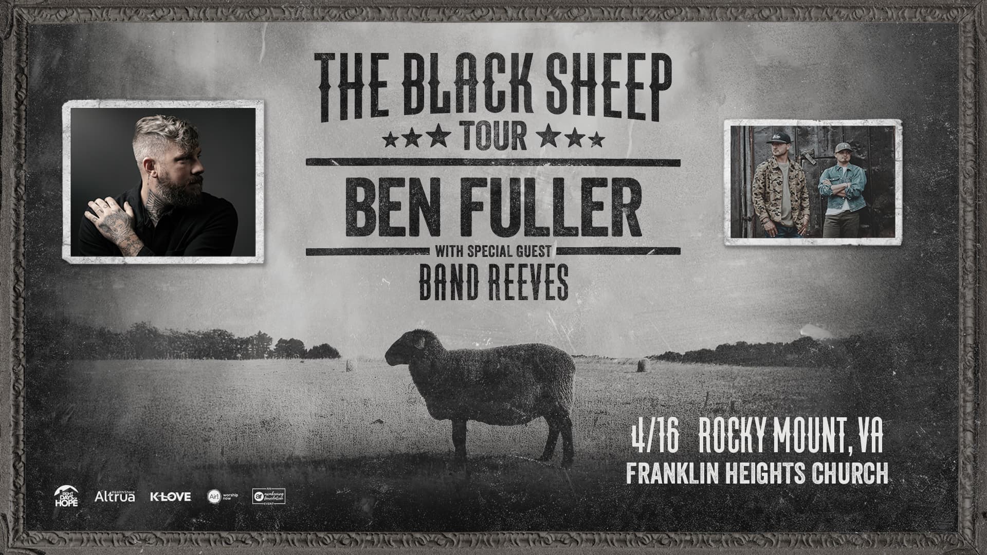 The Black Sheep Tour: Ben Fuller With Special Guest Band Reeves