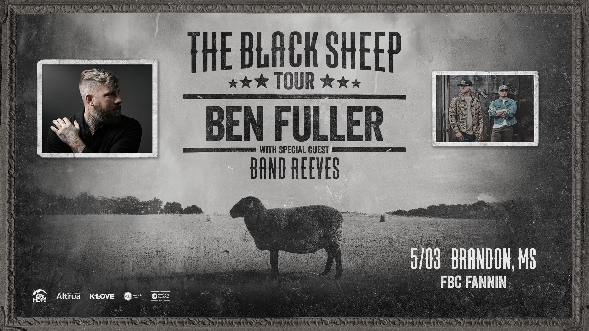 The Black Sheep Tour: Ben Fuller With Special Guest Band Reeves
