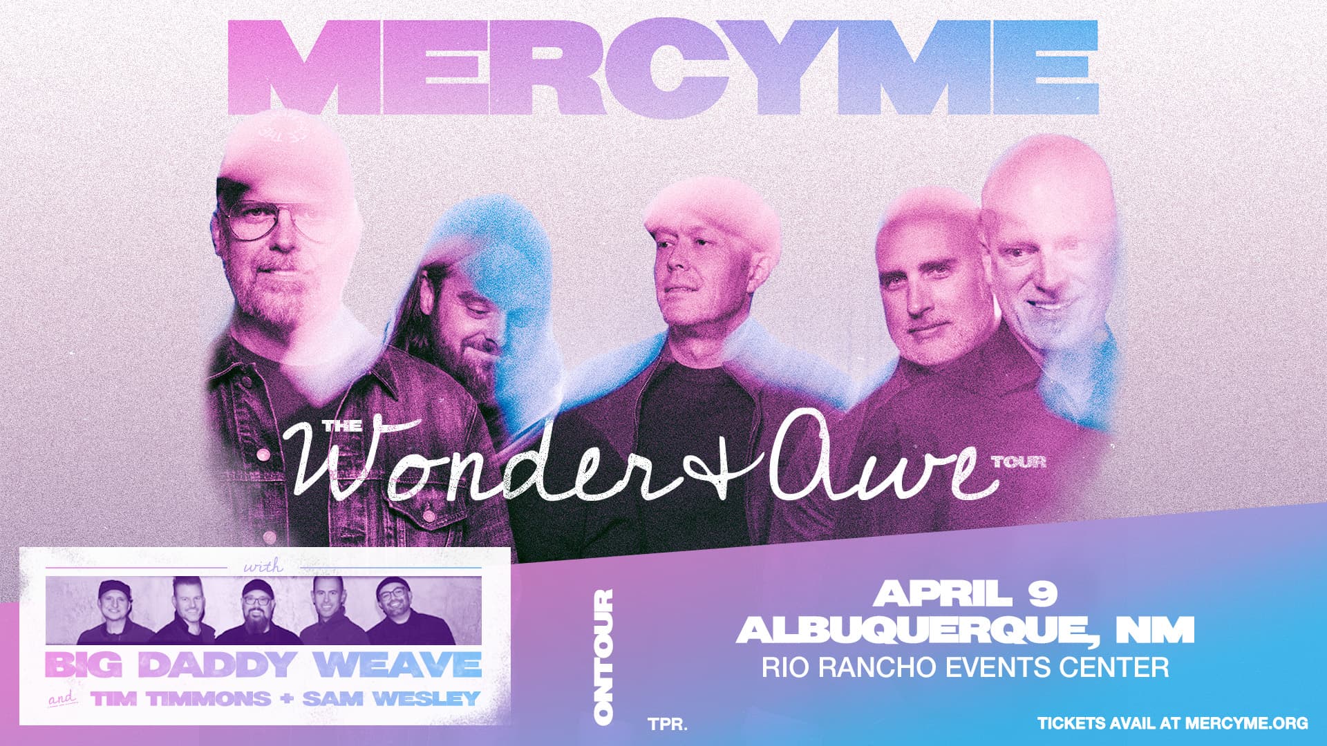 MercyMe: The Wonder + Awe Tour