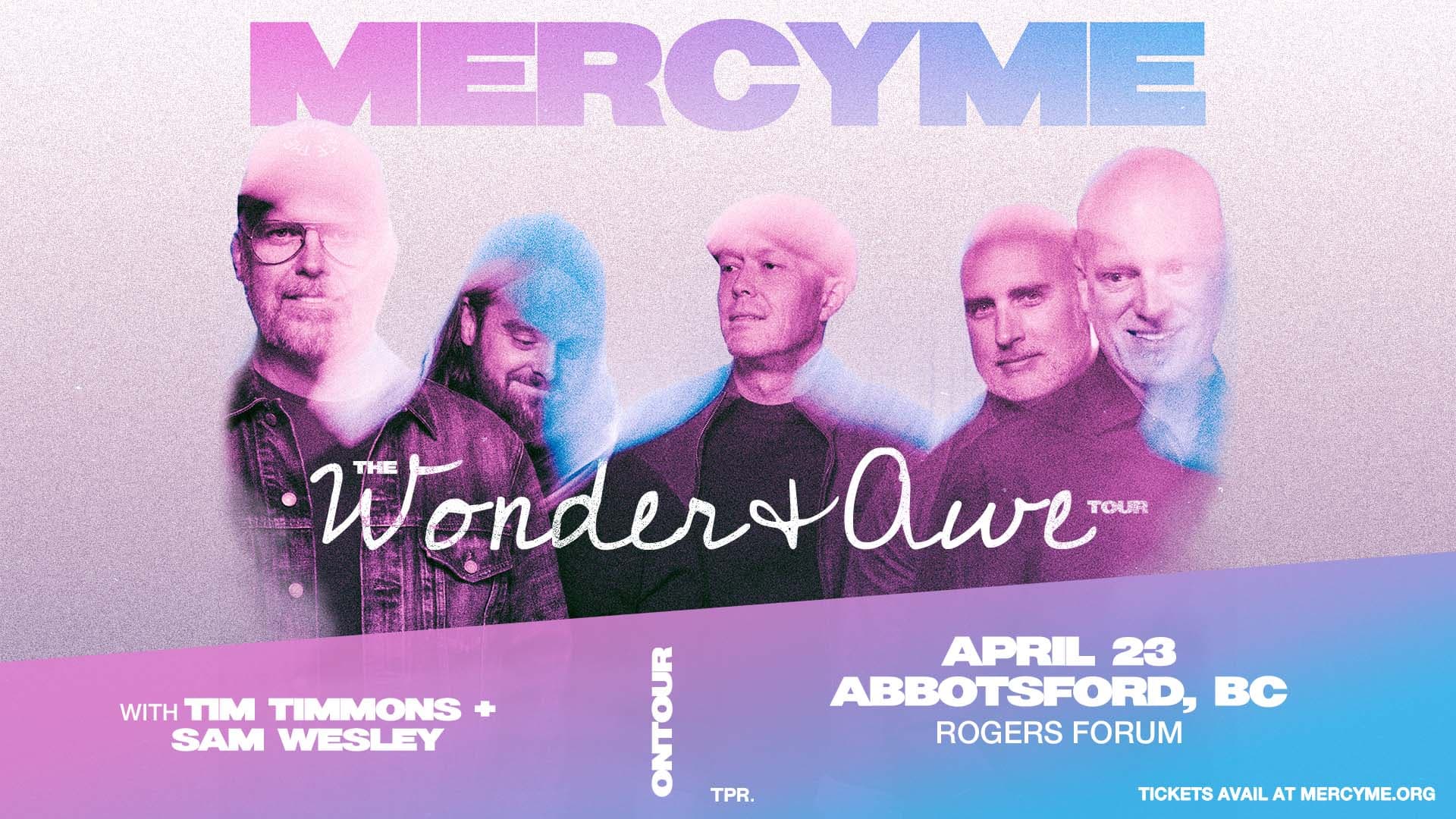 MercyMe: The Wonder + Awe Tour