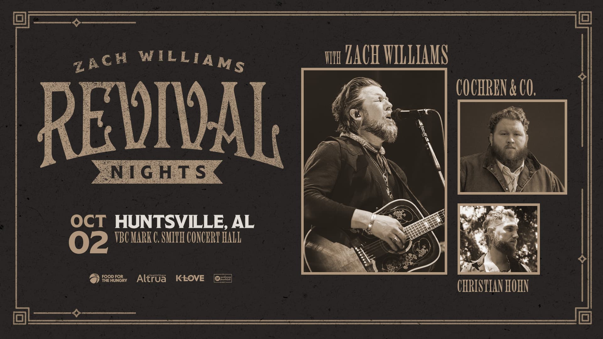 Zach Williams: Revival Nights Tour 2026