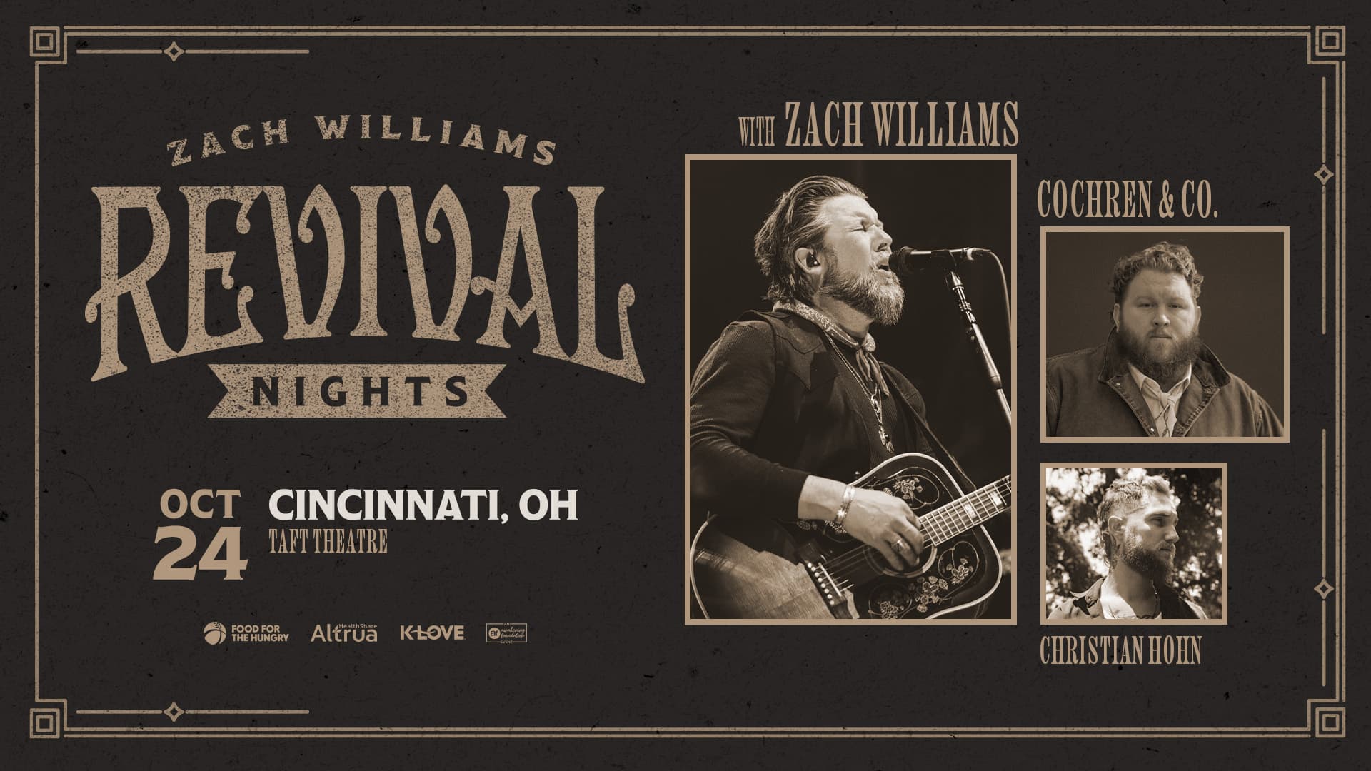 Zach Williams: Revival Nights Tour 2026