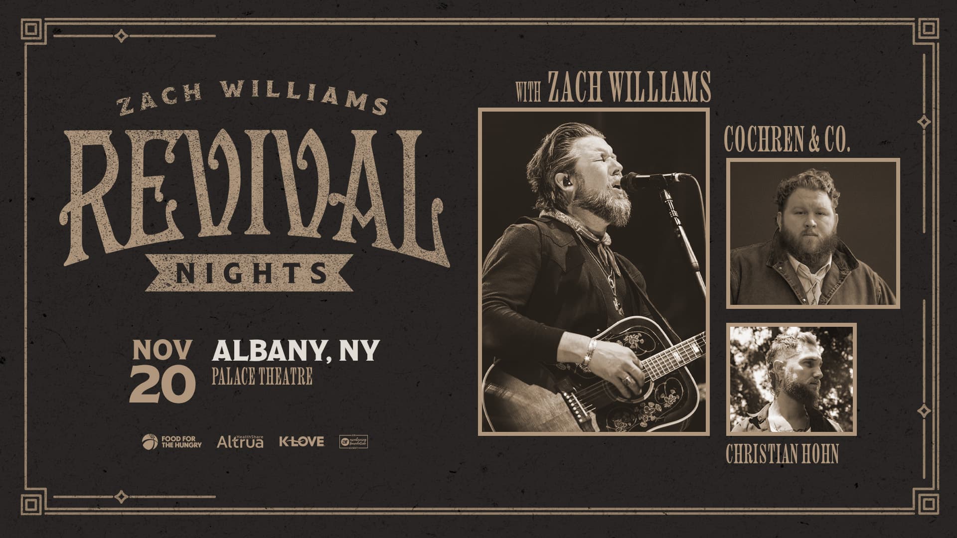 Zach Williams: Revival Nights Tour 2026