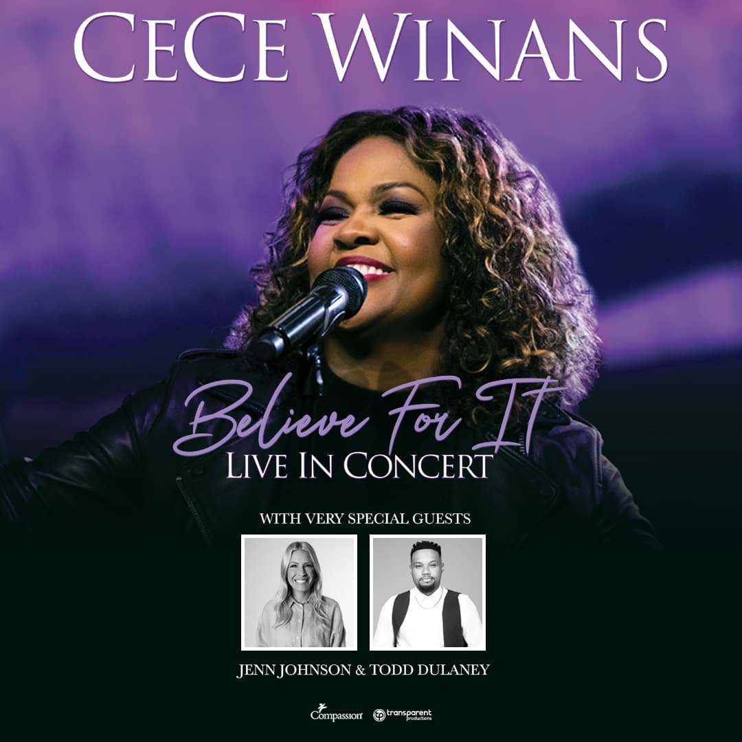CeCe Winans - Believe For It Tour