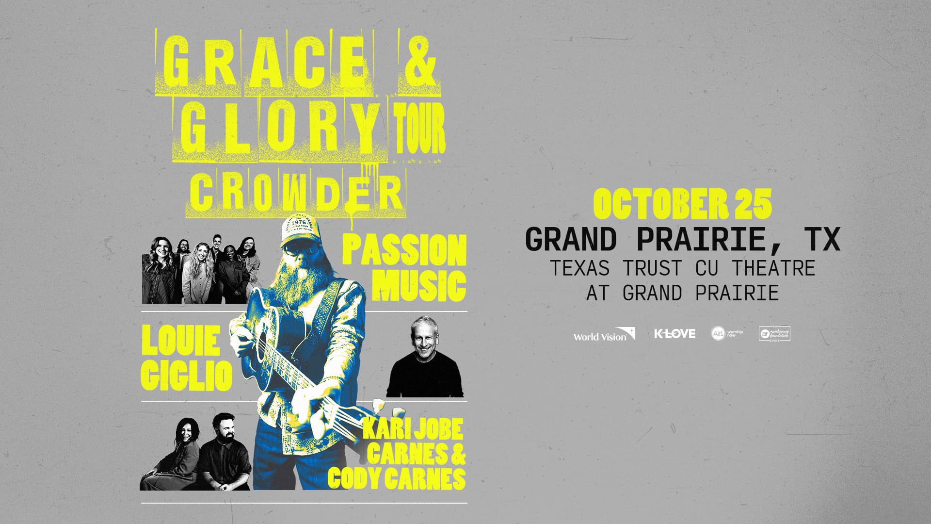 Crowder: Grace & Glory Tour