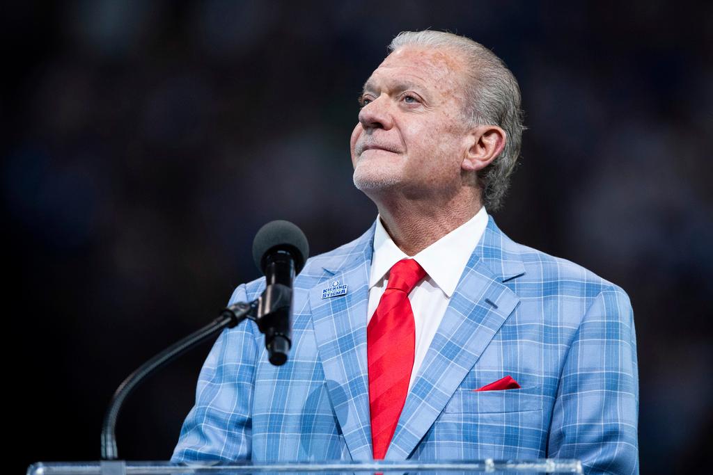 Indianapolis Colts owner Jim Irsay 