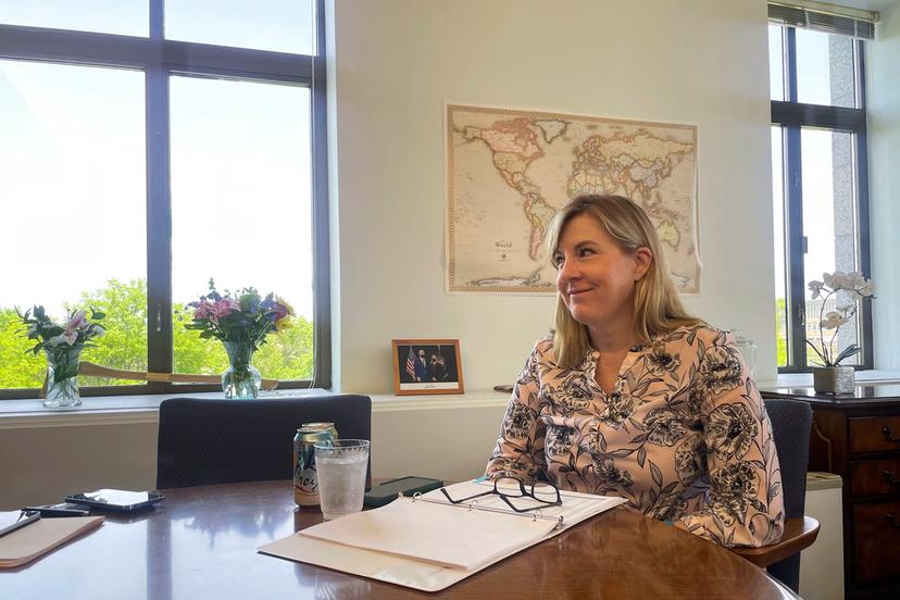 Former Minnesota Democratic House Speaker Melissa Hortman 