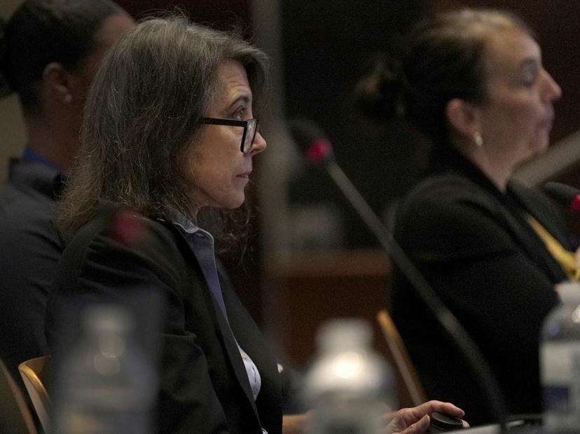 Lyn Redwood, a nurse practitioner who once ran the anti-vaccine group that Robert F. Kennedy Jr. founded, attends a meeting of the Advisory Committee on Immunization Practices at the Centers for Disease Control and Prevention 