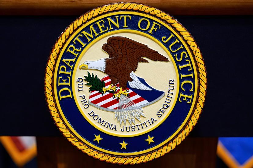 U.S. Department of Justice logo