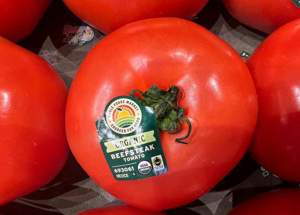 Tomatoes imported from Mexico 