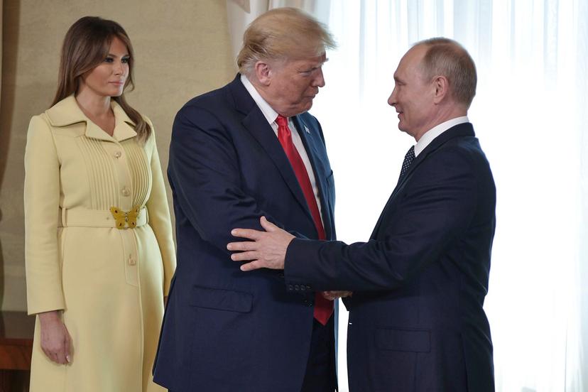 Melania Trump, Donald, Putin