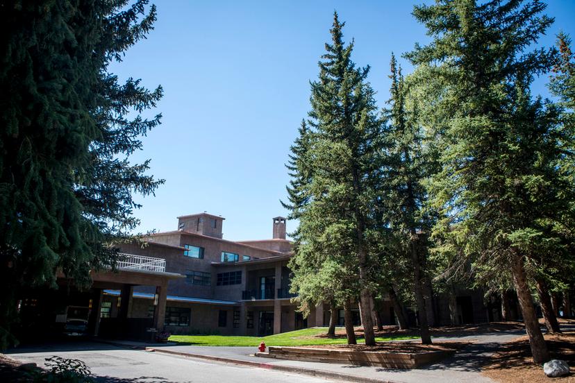 Jackson Lake Lodge is seen in Moran, Wy.