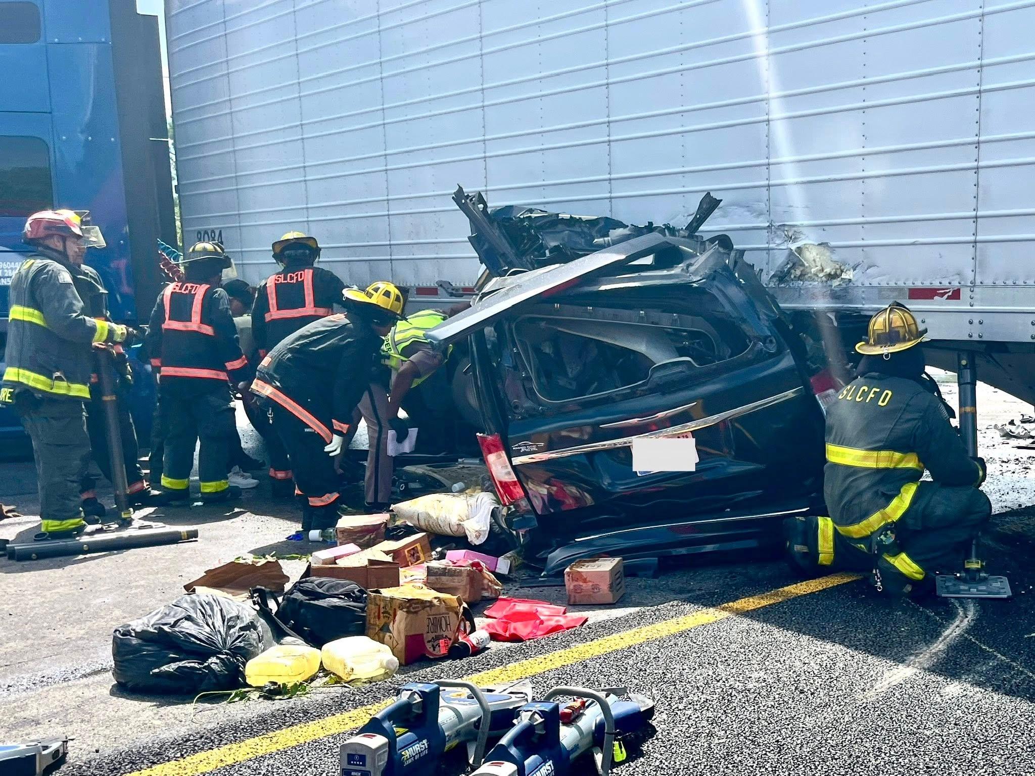 Deadly wreck involving truck making illegal turn on interstate