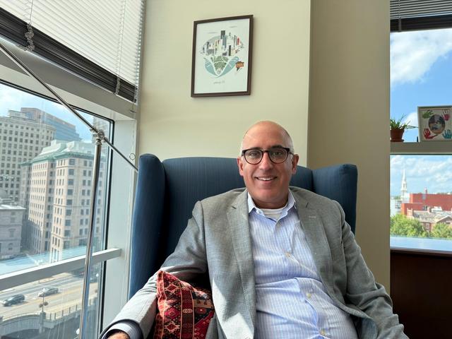 Dr. Ateev Mehrotra, a professor at Brown University's school of public health, and co-author of a study on how popular artificial intelligence chatbots respond to questions about suicide