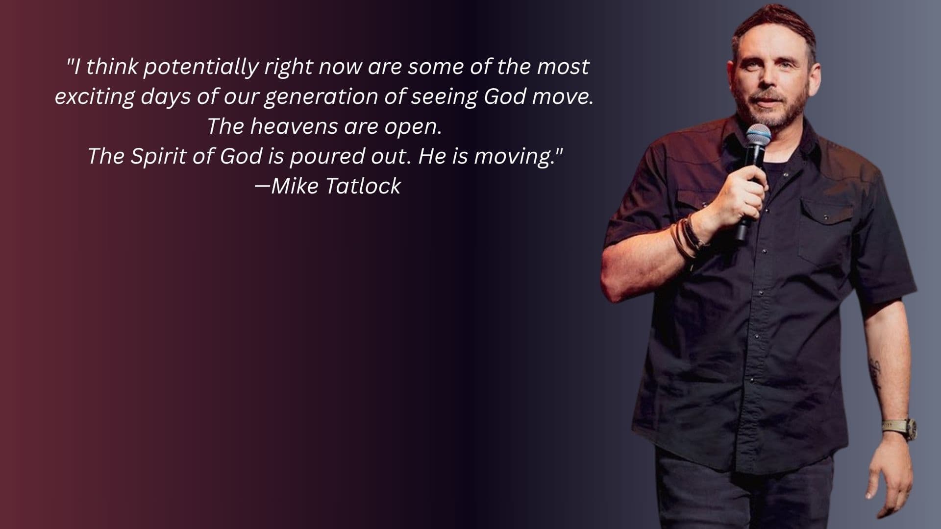 The Headlines From Heaven: Pastor Mike Tatlock Says God Is Moving In Portland (+Podcast)