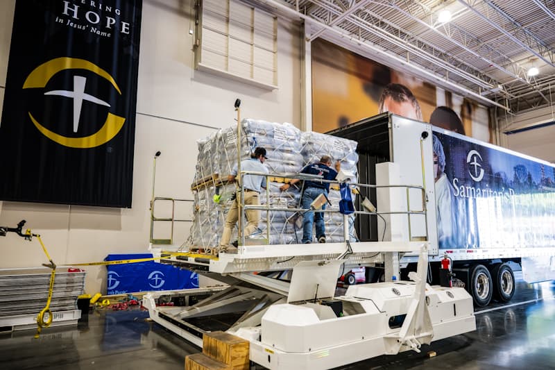 Emergency Field Hospital From Samaritan's Purse Arrives In Venezuela 