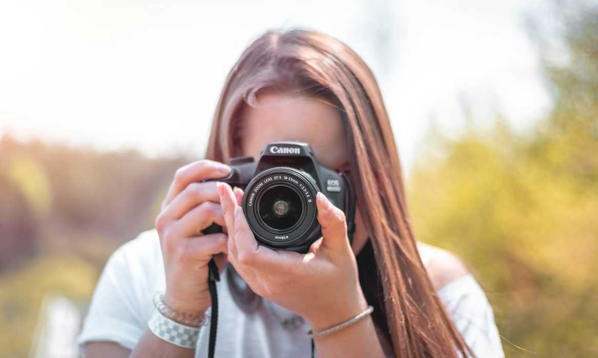 Woman Taking Picture