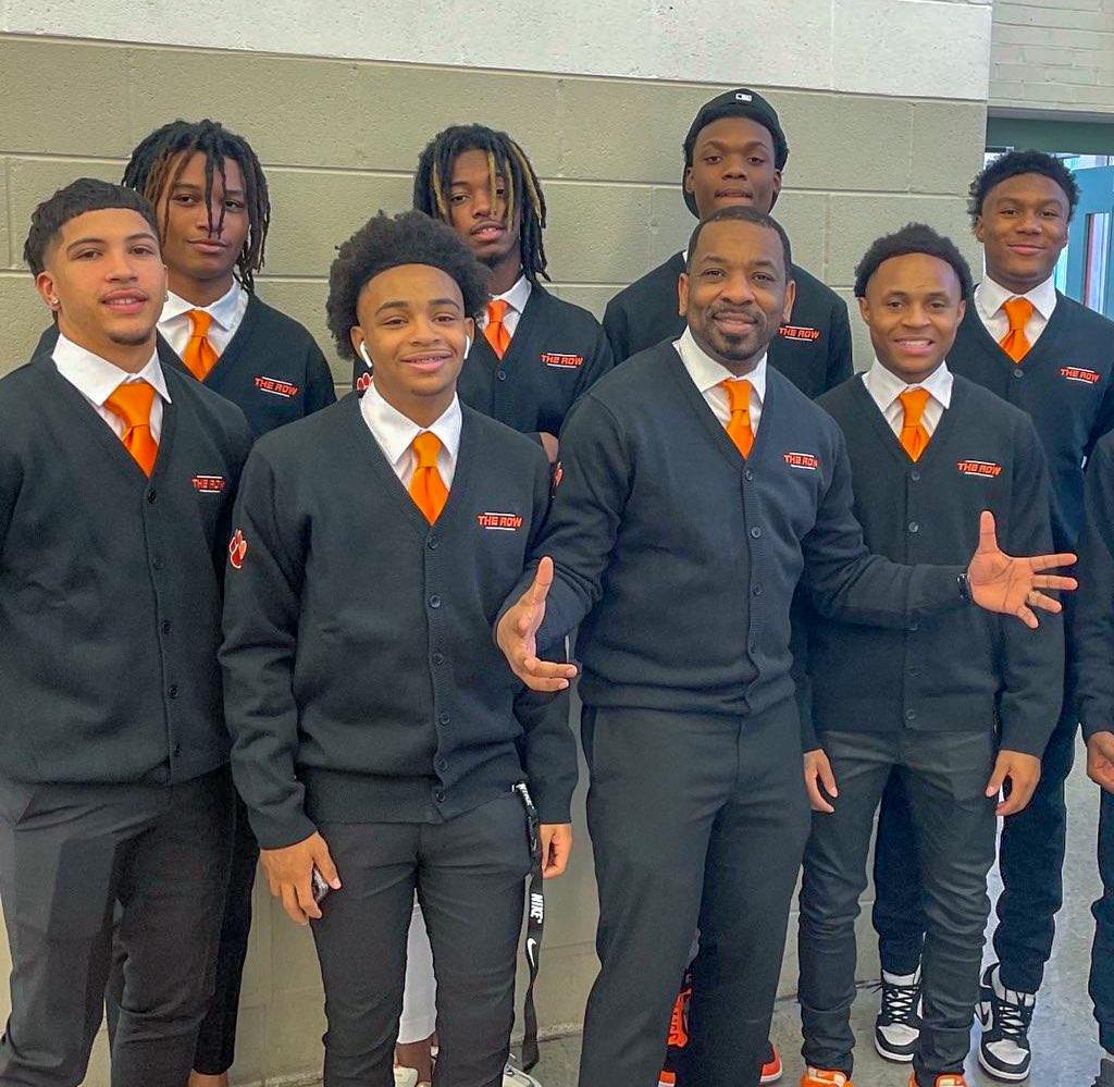 Coach Allen and Team members