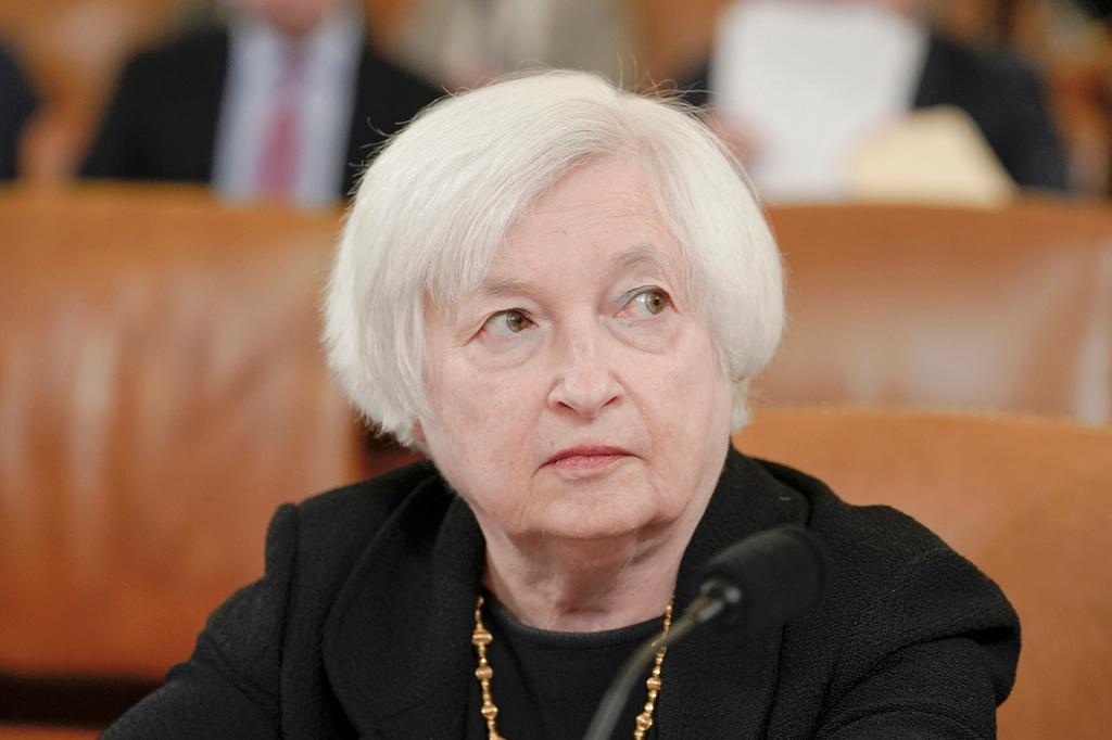 Treasury Secretary Janet Yellen listens as she testifies during a House Ways and Means committee hearing on President Joe Biden's fiscal year 2024 budget request, Friday, March 10, 2023. 