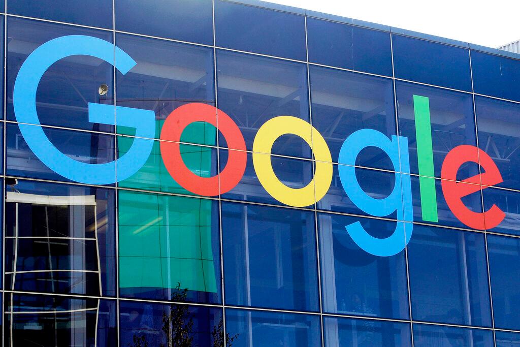 Google at their campus in Mountain View, Calif.