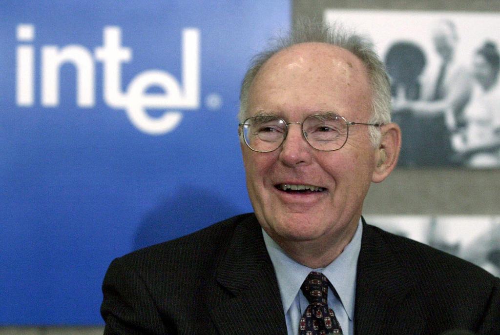 Gordon Moore, the legendary Intel Corp. co-founder who predicted the growth of the semiconductor industry,