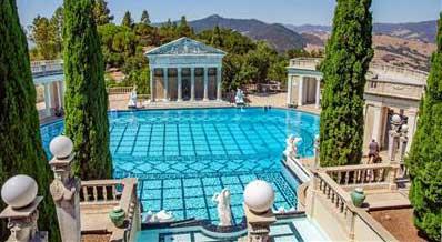 Neptune Pool at Hearst Castle, San Simeon, CA