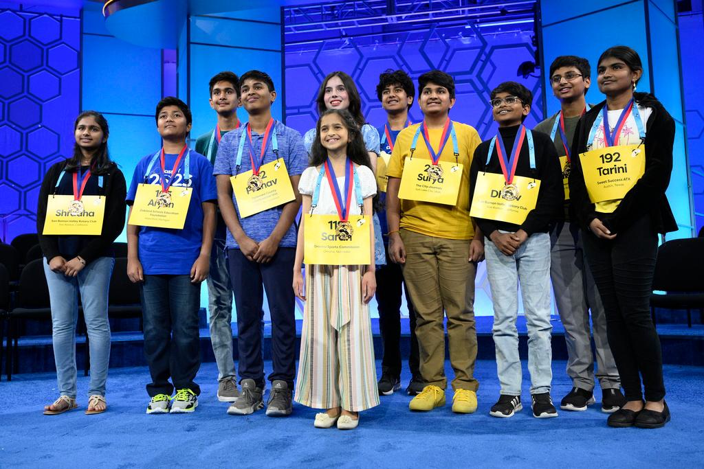 The 11 finalists for the Scripps National Spelling Bee