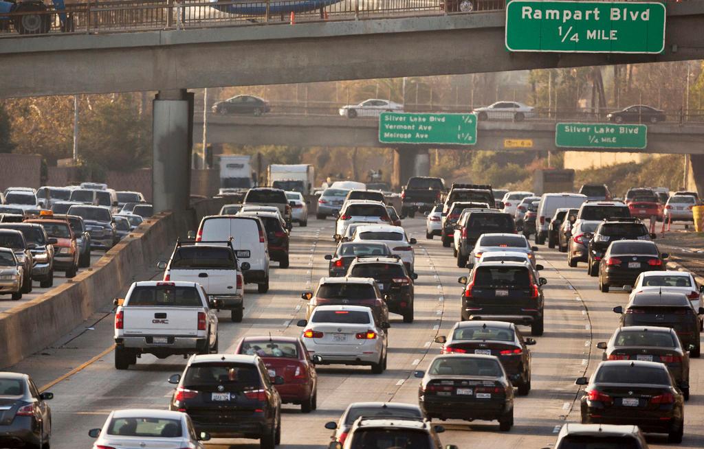 Hollywood Freeway in Los Angeles