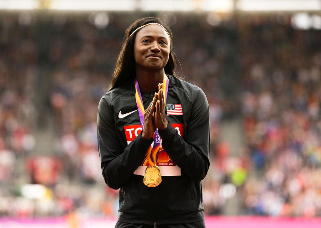 United States' Tori Bowie 