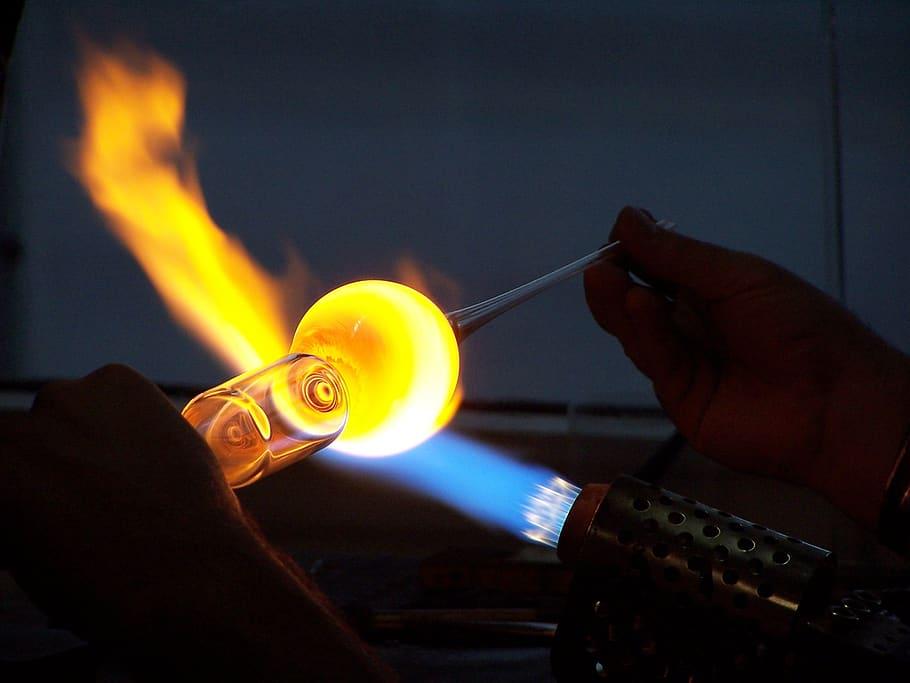 Blowing Glass
