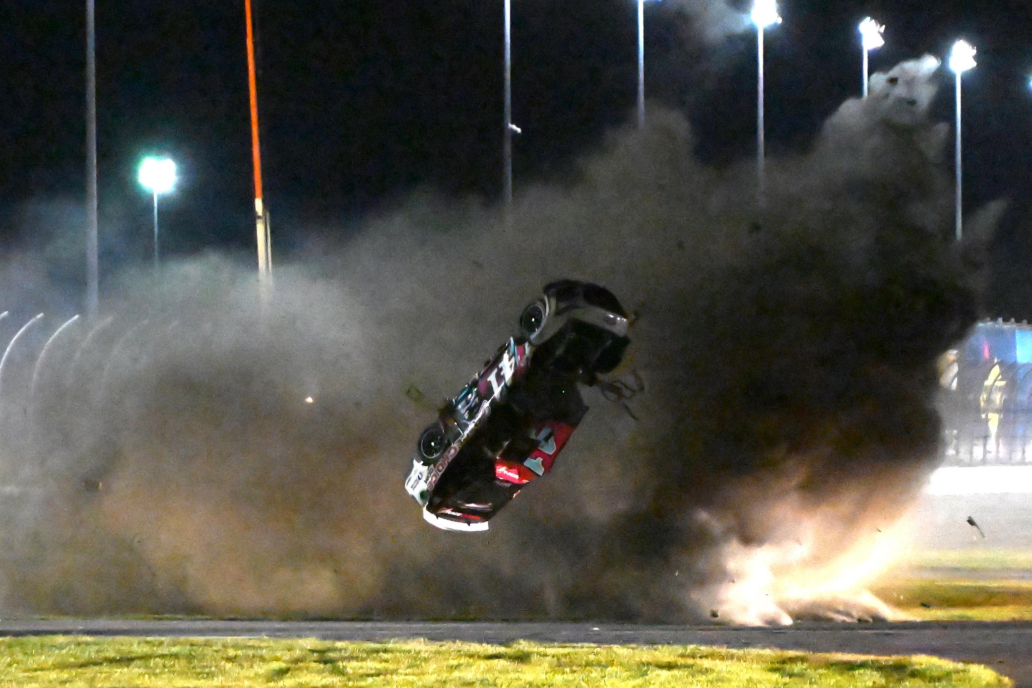 NASCAR crash
