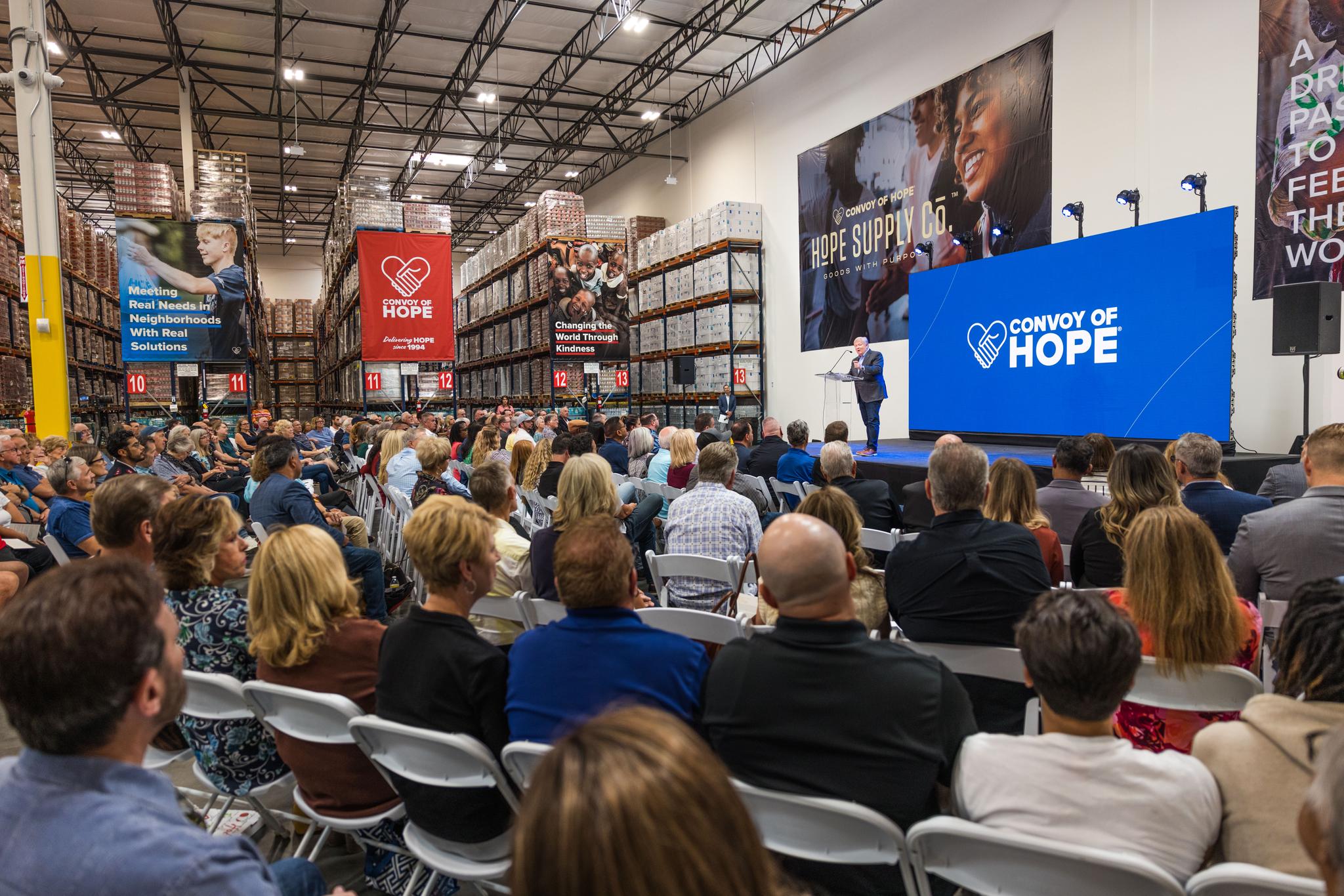 Dedication: Convoy of Hope Regional Distribution Center/Sacramento