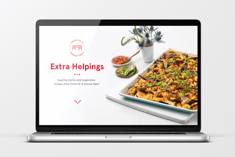 “Our goal for ‘Extra Helpings’ is not only to inspire individuals to reimagine their extra food into new, delicious recipes, but also spark conversations about the important issues of food insecurity and food waste.” 