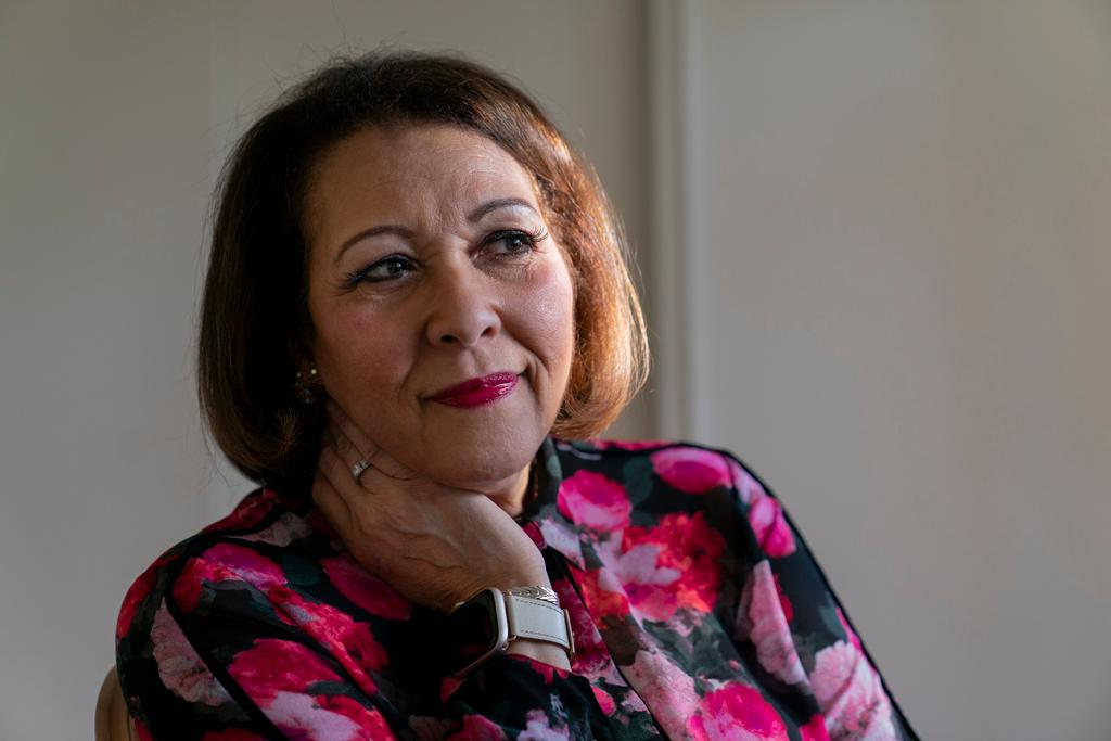 Carole Stovall, a participant in the Tomosynthesis Mammographic Imaging Screening Trial