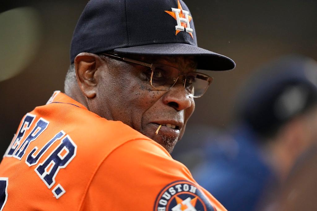 Houston Astros manager Dusty Baker