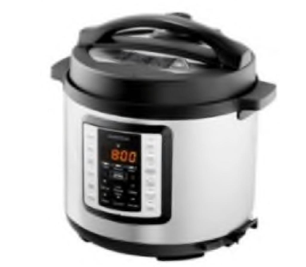 This photo provided by U.S. Consumer Product Safety Commission shows Insignia 6-Quart Multi-Function Pressure Cooker.