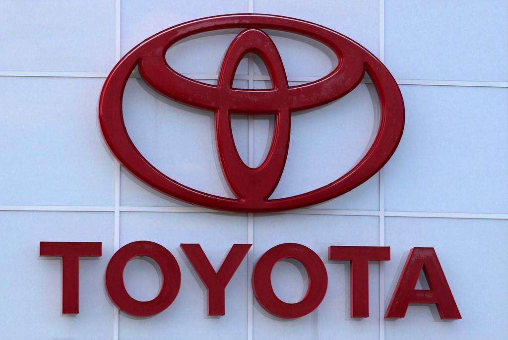 The Toyota logo is shown on a dealership in Manchester, N.H., in this Thursday, Aug. 15, 2019, file photo. 