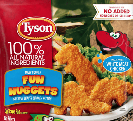 Tyson nuggets recalled