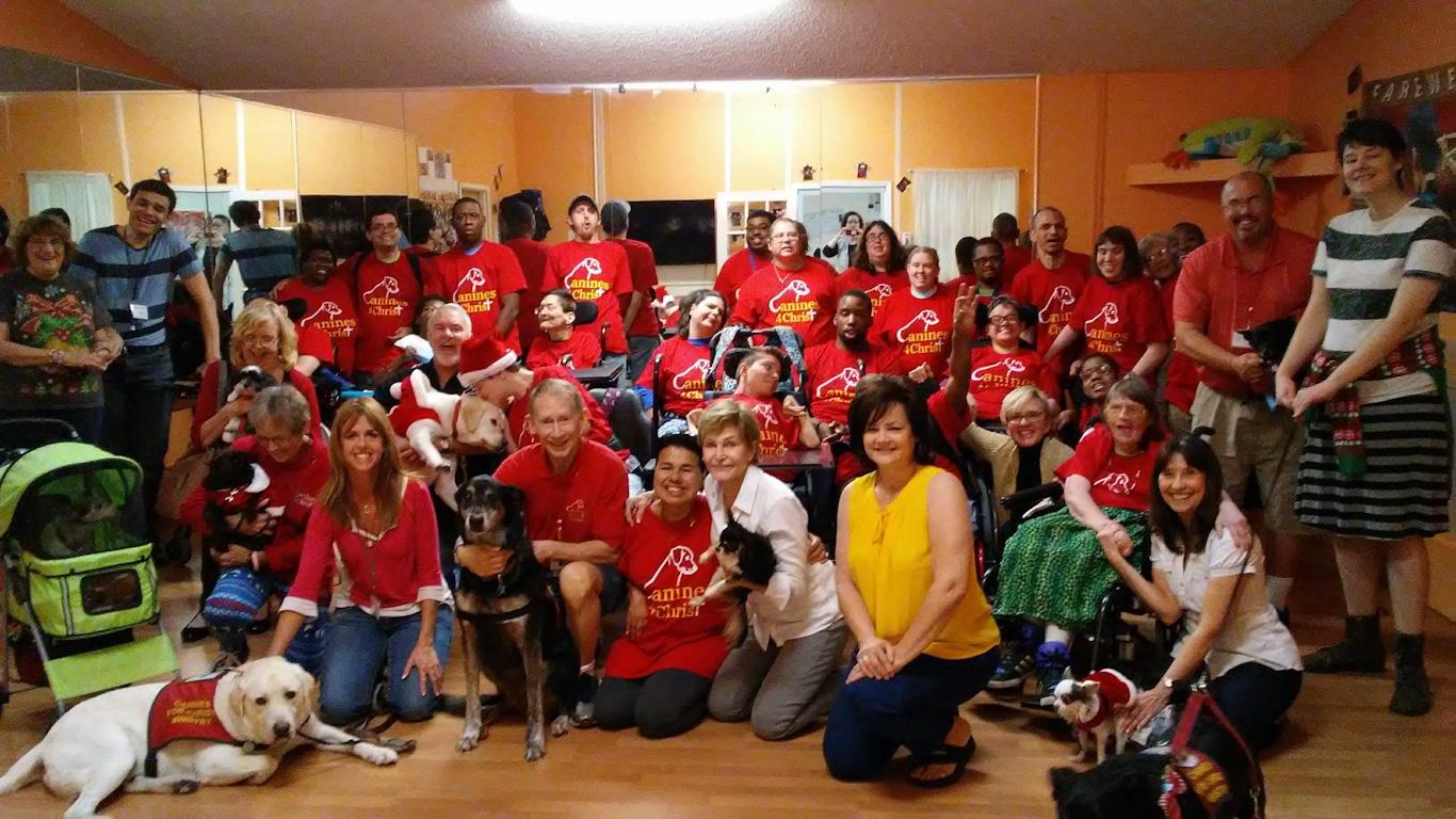 'Dog Church' - Special service for people with special needs