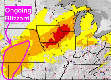 Second winter storm system hits hard
