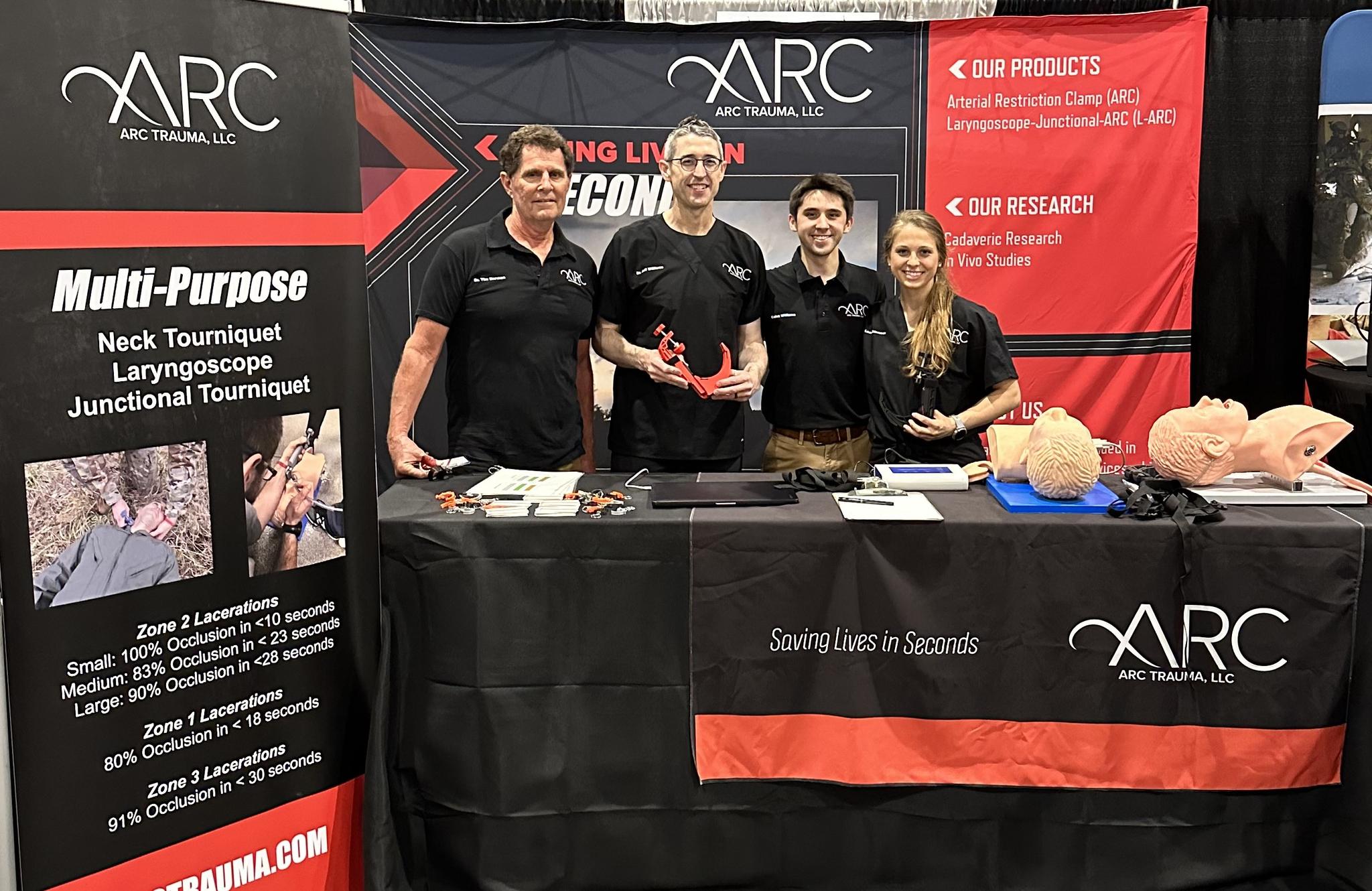 Cedarville alumni continue to work on their Arterial Restrictive Clamp (ARC) which began in 2018