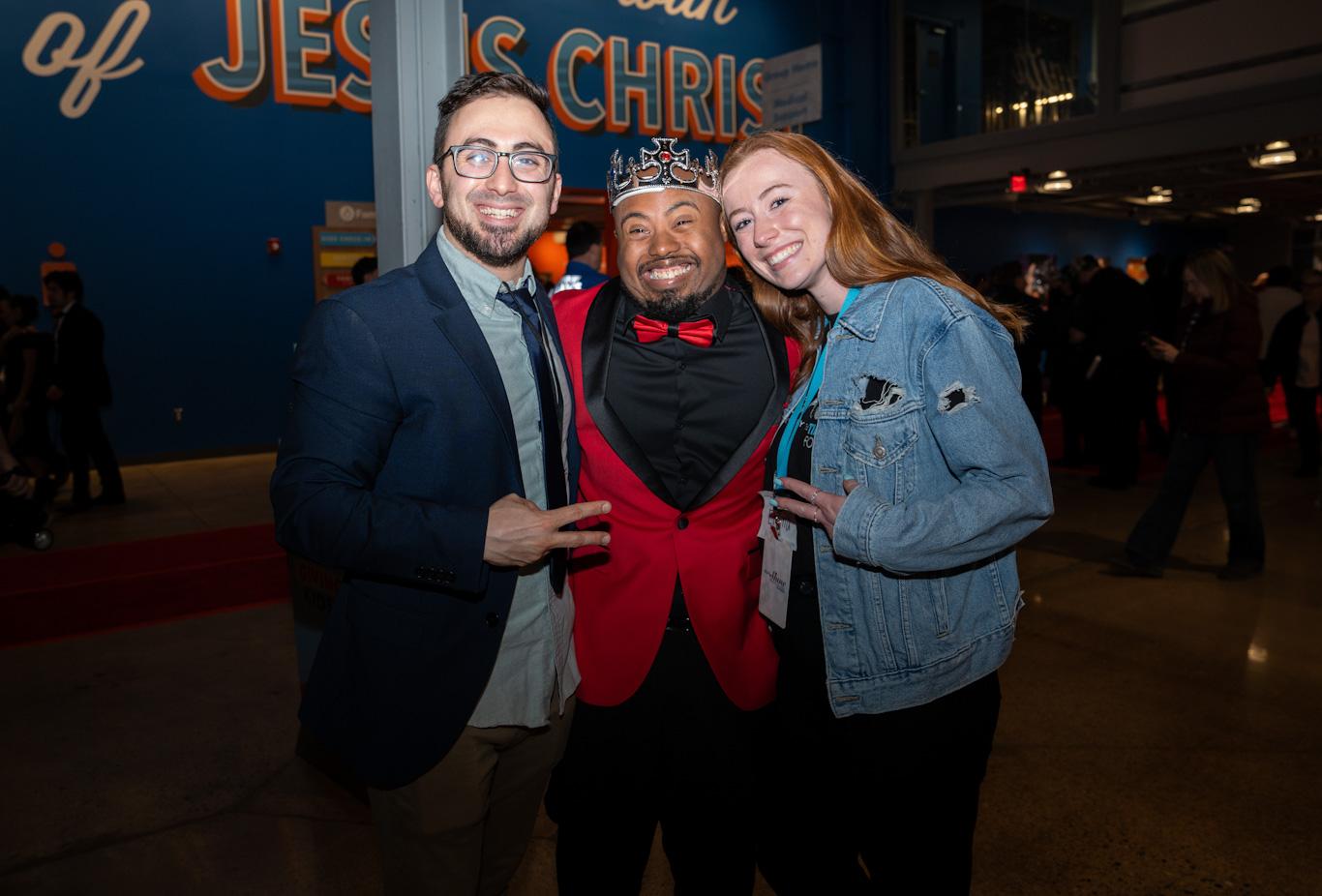 Each guest was paired with their very own buddy, who acted as their host throughout the night. 