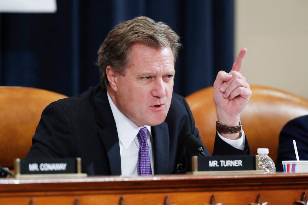  Rep. Mike Turner, R-Ohio, speaks during a House Intelligence Committee hearing 