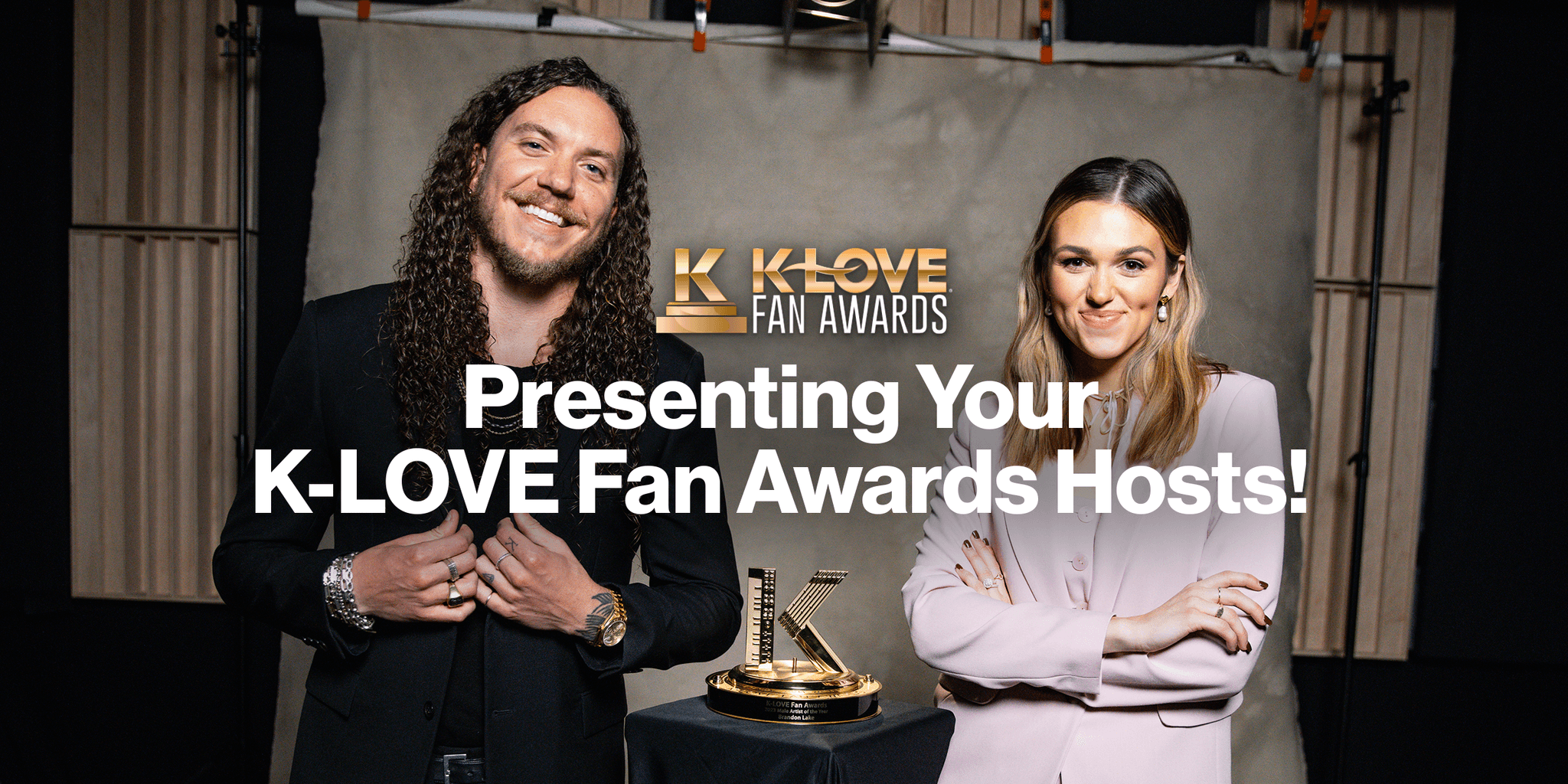 May 26 Brandon Lake, Sadie Robertson Huff, Will Host 2025 KLOVE Fan