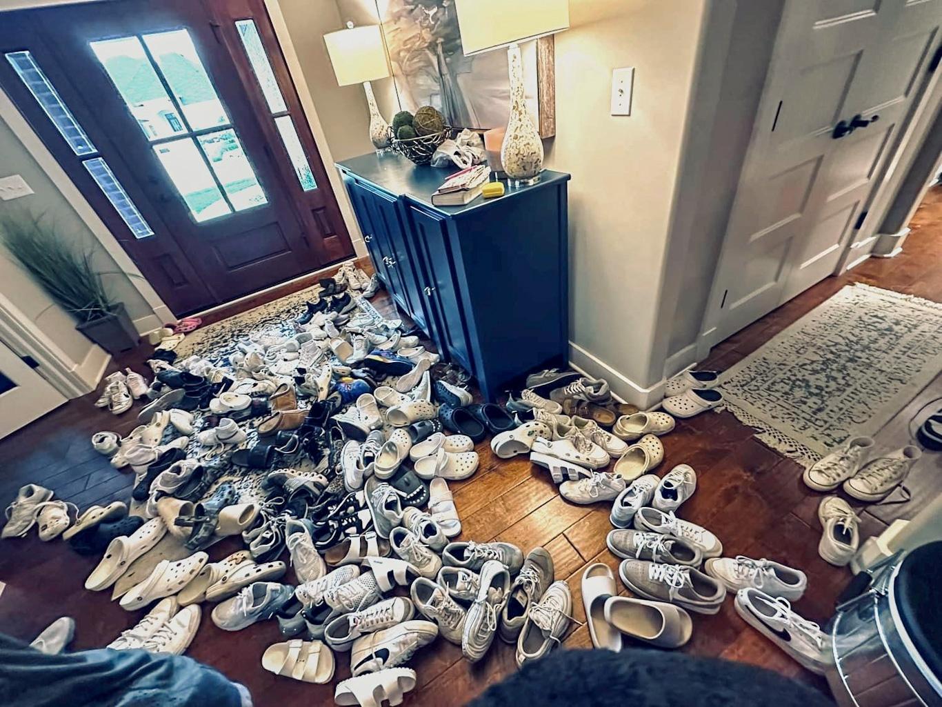 home Bible study shoes