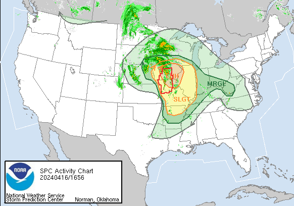 Outline of areas expecting rough weather
