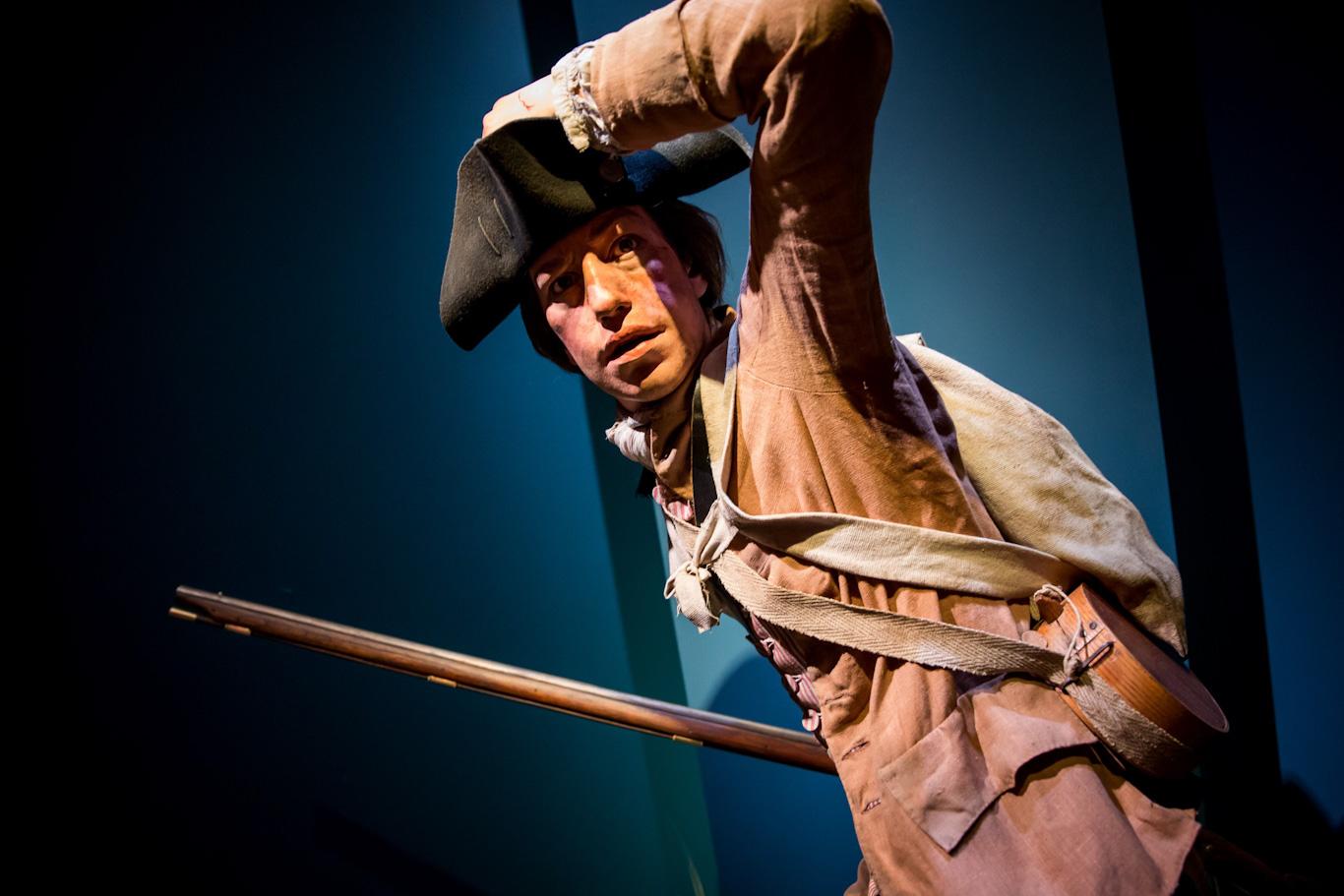 Continental Army soldier Joseph Plumb Martin, who was just 16 years old when he joined the Continental Army during revolt against England